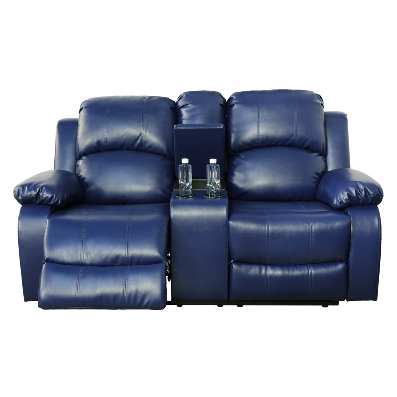 L&T Home Living Inc Vegan Leather Recliner Wayfair